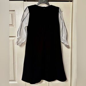 Gracia Black Crewneck Dress